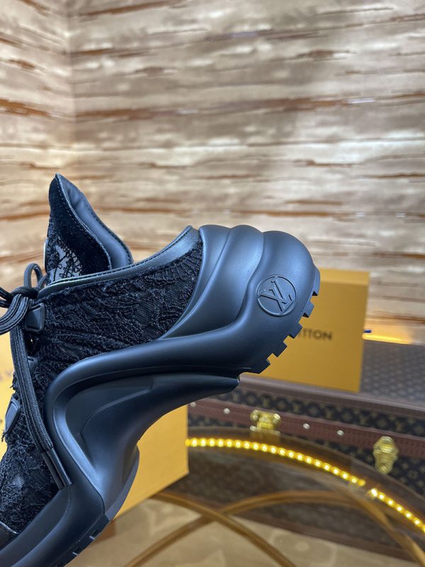 ルイヴィトン 靴 LV アークライト スニーカー レディース lv303299 ブラック N品 ヴィトン 靴 スニーカー - 画像 (3)