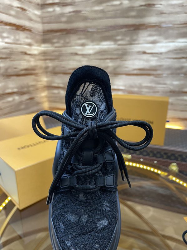 ルイヴィトン 靴 LV アークライト スニーカー レディース lv303299 ブラック N品 ヴィトン 靴 スニーカー - 画像 (2)