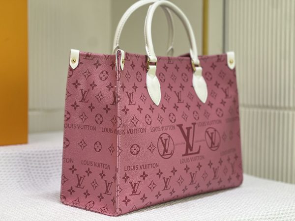 ルイヴィトン トートバッグ モノグラム アンプラント オンザゴーMM lv301300 N品 本革 トートバッグ レディース 日本製 - 画像 (9)