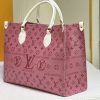 ルイヴィトン トートバッグ モノグラム アンプラント オンザゴーMM lv301300 N品 本革 トートバッグ レディース 日本製 - 画像 (8)