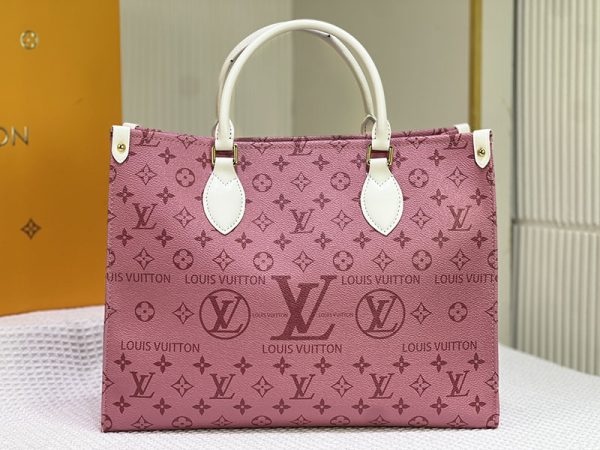 ルイヴィトン トートバッグ モノグラム アンプラント オンザゴーMM lv301300 N品 本革 トートバッグ レディース 日本製 - 画像 (7)