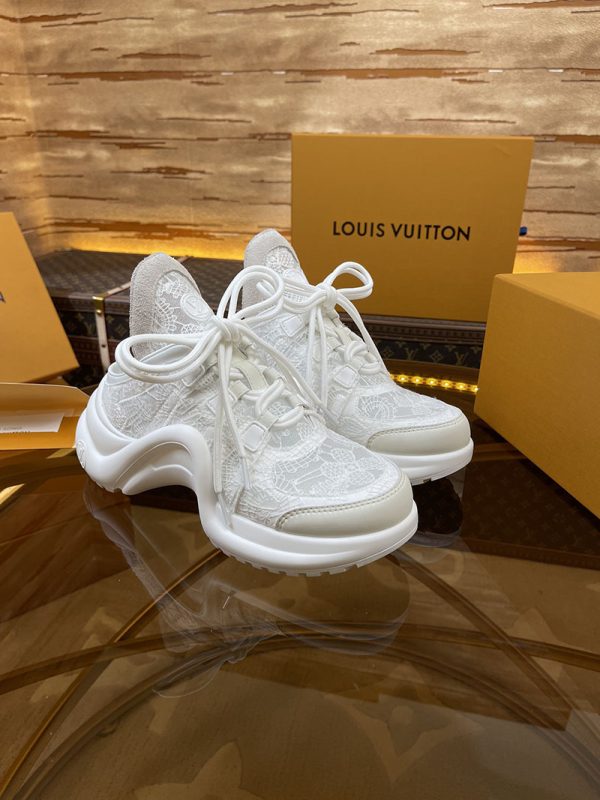ルイヴィトン 靴 LV アークライト スニーカー レディース lv303300 ホワイト N品 ヴィトン 靴 スニーカー - 画像 (7)
