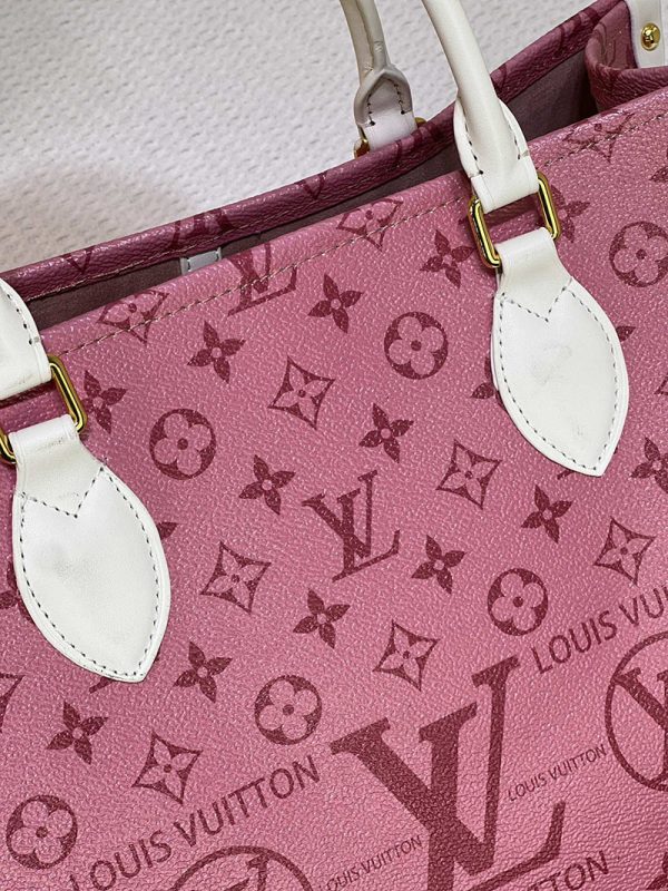 ルイヴィトン トートバッグ モノグラム アンプラント オンザゴーMM lv301300 N品 本革 トートバッグ レディース 日本製 - 画像 (6)