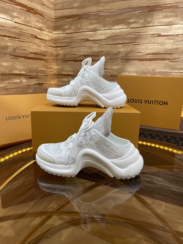 ルイヴィトン 靴 LV アークライト スニーカー レディース lv303300 ホワイト N品 ヴィトン 靴 スニーカー - 画像 (5)