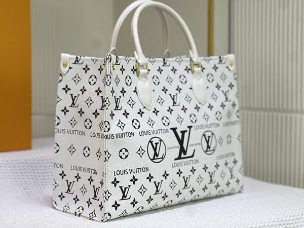 ルイヴィトン トートバッグ モノグラム アンプラント オンザゴーMM lv301301 ホワイト N品 トートバッグ レディース atelier viviela - 画像 (9)