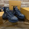 ルイヴィトン 靴 LV アークライト スニーカー レディース lv303301 ブラック N品 ヴィトン スニーカー 新作 2025 - 画像 (8)