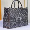 ルイヴィトン トートバッグ モノグラム アンプラント オンザゴーMM lv301302 ブラック N品 トートバッグ レディース atelier viviela - 画像 (9)