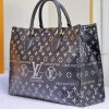 ルイヴィトン トートバッグ モノグラム アンプラント オンザゴーMM lv301302 ブラック N品 トートバッグ レディース atelier viviela - 画像 (8)