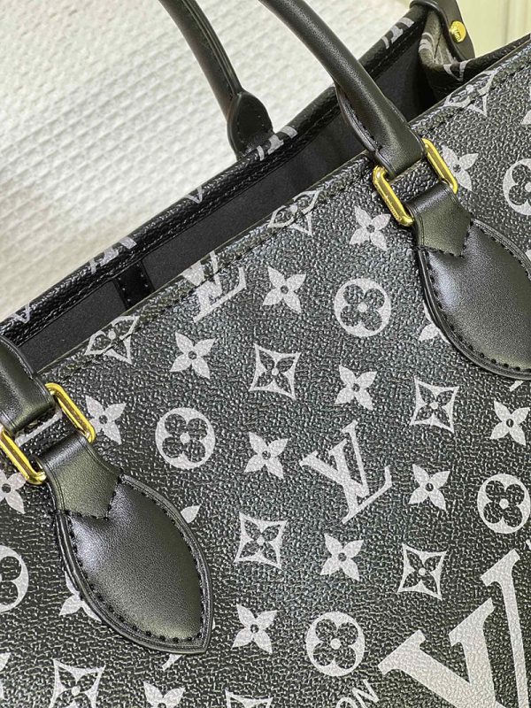 ルイヴィトン トートバッグ モノグラム アンプラント オンザゴーMM lv301302 ブラック N品 トートバッグ レディース atelier viviela - 画像 (4)