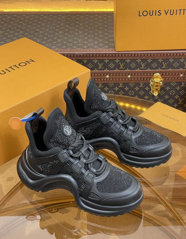 ルイヴィトン 靴 LV アークライト スニーカー レディース lv303305 ブラック N品 ヴィトン スニーカー 定価 - 画像 (9)