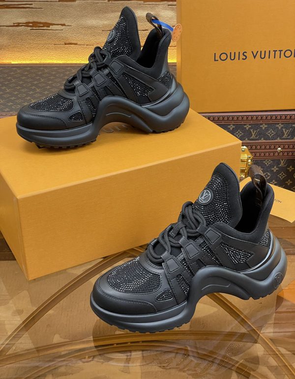 ルイヴィトン 靴 LV アークライト スニーカー レディース lv303305 ブラック N品 ヴィトン スニーカー 定価 - 画像 (6)