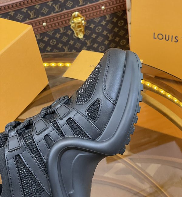 ルイヴィトン 靴 LV アークライト スニーカー レディース lv303305 ブラック N品 ヴィトン スニーカー 定価 - 画像 (4)