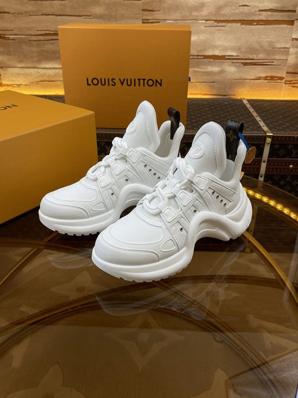ルイヴィトン 靴 LV アークライト スニーカー レディース lv303306 ホワイト N品 ヴィトン スニーカー 定価 - 画像 (8)