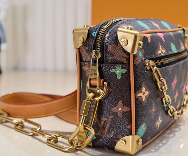 ルイヴィトン タイラーザクリエイター lv301306 チョコレート N品 ルイヴィトンマルチカラーハンドバッグ - 画像 (6)