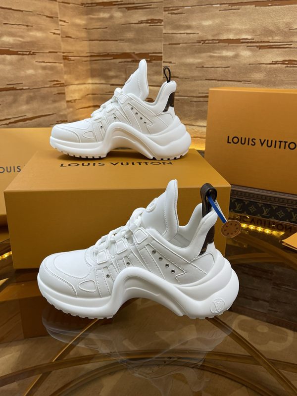 ルイヴィトン 靴 LV アークライト スニーカー レディース lv303306 ホワイト N品 ヴィトン スニーカー 定価 - 画像 (6)