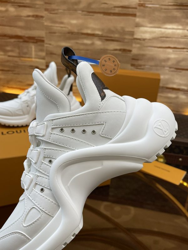 ルイヴィトン 靴 LV アークライト スニーカー レディース lv303306 ホワイト N品 ヴィトン スニーカー 定価 - 画像 (5)