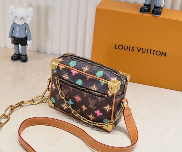 ルイヴィトン タイラーザクリエイター lv301306 チョコレート N品 ルイヴィトンマルチカラーハンドバッグ - 画像 (4)