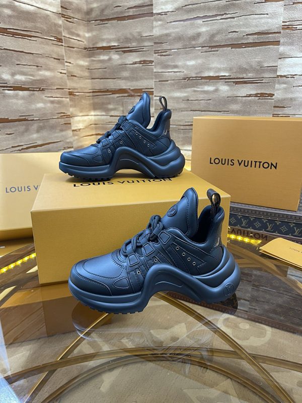 ルイヴィトン 靴 LV アークライト スニーカー レディース lv303307 ブラック N品 スニーカー レディース おしゃれ 40代 - 画像 (6)