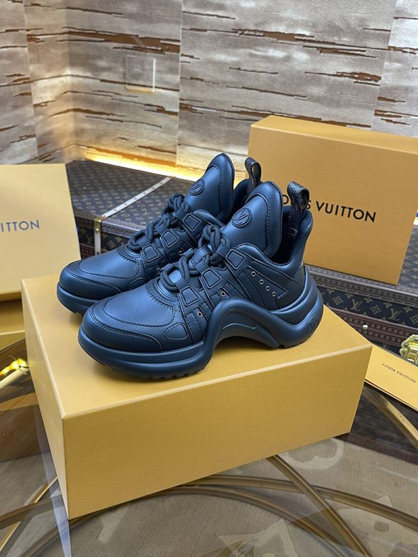 ルイヴィトン 靴 LV アークライト スニーカー レディース lv303307 ブラック N品 スニーカー レディース おしゃれ 40代 - 画像 (2)