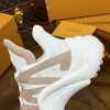 ルイヴィトン 靴 LV アークライト スニーカー レディース lv303308 ホワイト/ベージュ N品 スニーカー レディース おしゃれ 40代 - 画像 (5)