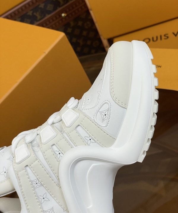 ルイヴィトン 靴 LV アークライト スニーカー レディース lv303310 ホワイト N品 スニーカー レディース 人気ブランド - 画像 (4)