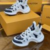 ルイヴィトン 靴 LV アークライト スニーカー レディース lv303312 ホワイト/ブラック N品 スニーカー レディース 人気ブランド - 画像 (6)