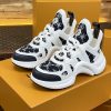 ルイヴィトン 靴 LV アークライト スニーカー レディース lv303312 ホワイト/ブラック N品 スニーカー レディース 人気ブランド - 画像 (2)