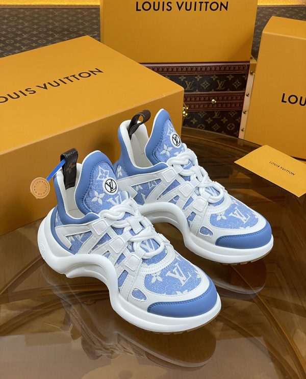 ルイヴィトン 靴 LV アークライト スニーカー レディース lv303313 デニム N品 ルイヴィトン スニーカー デニム - 画像 (9)