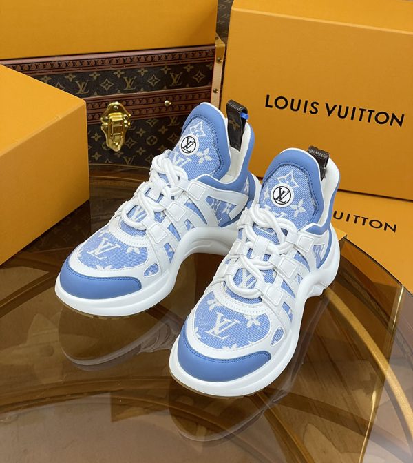 ルイヴィトン 靴 LV アークライト スニーカー レディース lv303313 デニム N品 ルイヴィトン スニーカー デニム - 画像 (8)