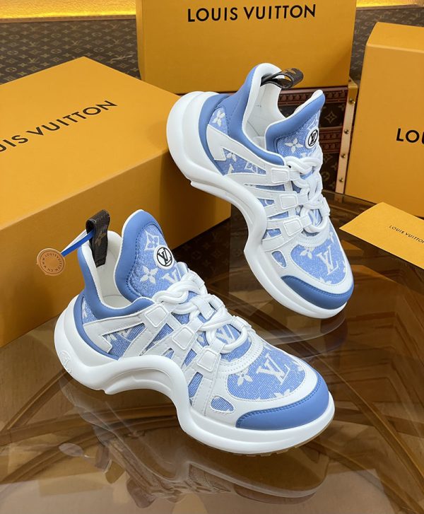 ルイヴィトン 靴 LV アークライト スニーカー レディース lv303313 デニム N品 ルイヴィトン スニーカー デニム - 画像 (7)