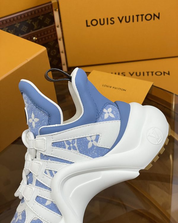 ルイヴィトン 靴 LV アークライト スニーカー レディース lv303313 デニム N品 ルイヴィトン スニーカー デニム - 画像 (5)