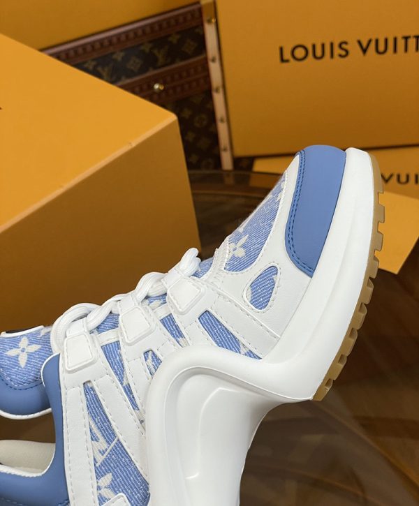 ルイヴィトン 靴 LV アークライト スニーカー レディース lv303313 デニム N品 ルイヴィトン スニーカー デニム - 画像 (4)