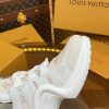 ルイヴィトン 靴 LV アークライト スニーカー レディース lv303315 ホワイト/シャマロウ ピンク N品 スニーカー レディース 人気ブランド - 画像 (4)