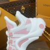 ルイヴィトン 靴 LV アークライト スニーカー レディース lv303318 ホワイト/ピンク N品 芸能人 愛用スニーカー レディース - 画像 (5)