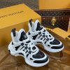 ルイヴィトン 靴 LV アークライト スニーカー レディース lv303319 ホワイト/ブラック N品 芸能人 愛用スニーカー レディース - 画像 (9)