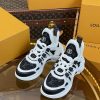 ルイヴィトン 靴 LV アークライト スニーカー レディース lv303319 ホワイト/ブラック N品 芸能人 愛用スニーカー レディース - 画像 (8)