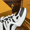 ルイヴィトン 靴 LV アークライト スニーカー レディース lv303319 ホワイト/ブラック N品 芸能人 愛用スニーカー レディース - 画像 (4)