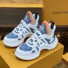 ルイヴィトン 靴 LV アークライト スニーカー レディース lv303320 ホワイト/デニム N品 芸能人 愛用スニーカー レディース - 画像 (5)