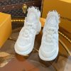 ルイヴィトン 靴 LV アークライト スニーカー レディース lv303322 ホワイト N品 芸能人 愛用スニーカー レディース - 画像 (9)