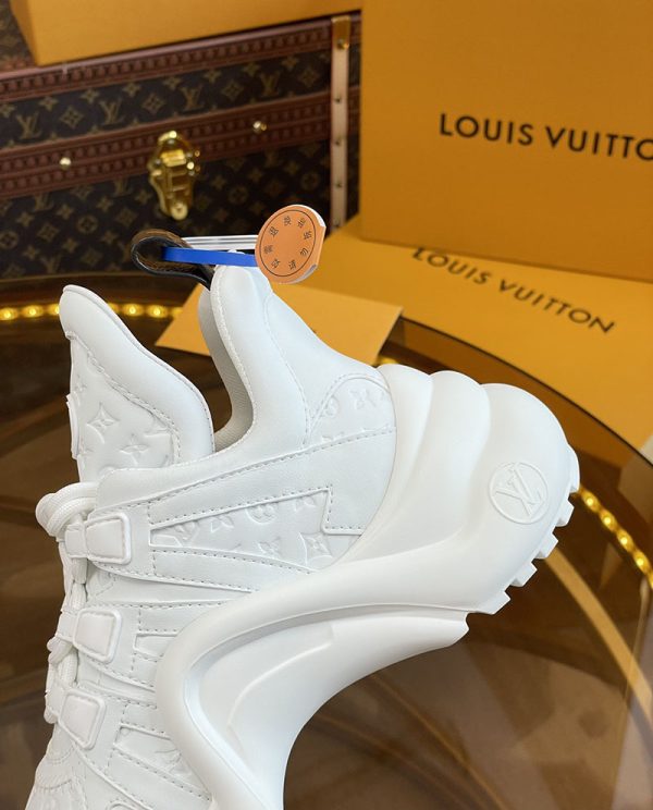 ルイヴィトン 靴 LV アークライト スニーカー レディース lv303323 ホワイト N品 海外 スニーカー 流行り レディース - 画像 (6)