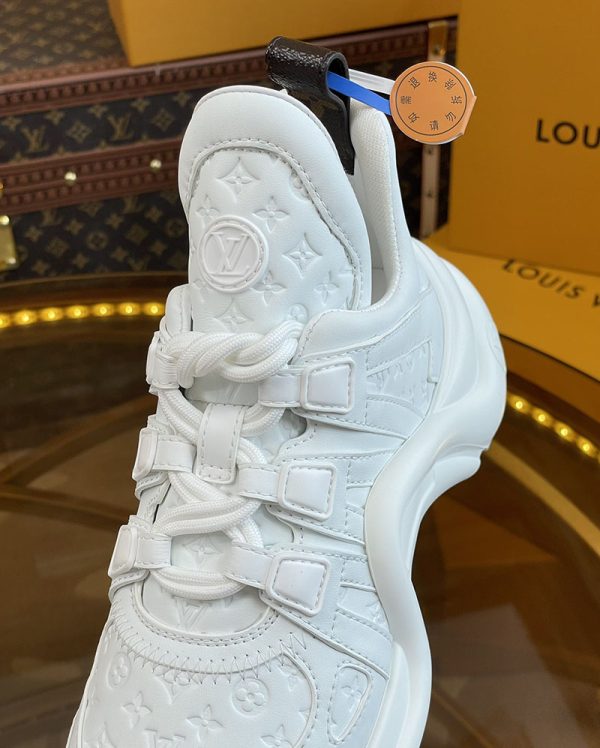 ルイヴィトン 靴 LV アークライト スニーカー レディース lv303323 ホワイト N品 海外 スニーカー 流行り レディース - 画像 (4)