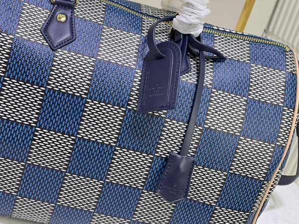 ルイヴィトン キーポル・バンドリエール 40 ブルー ダミエ lv301324 N品 ルイヴィトン スピーディ 新作 - 画像 (10)