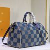 ルイヴィトン キーポル・バンドリエール 40 ブルー ダミエ lv301324 N品 ルイヴィトン スピーディ 新作 - 画像 (9)