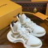 ルイヴィトン 靴 LV アークライト スニーカー レディース lv303324 ホワイト/ゴールド N品 海外 スニーカー 流行り レディース - 画像 (8)