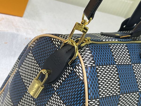 ルイヴィトン キーポル・バンドリエール 40 ブルー ダミエ lv301324 N品 ルイヴィトン スピーディ 新作 - 画像 (7)