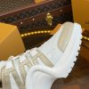 ルイヴィトン 靴 LV アークライト スニーカー レディース lv303324 ホワイト/ゴールド N品 海外 スニーカー 流行り レディース - 画像 (5)