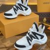 ルイヴィトン 靴 LV アークライト スニーカー レディース lv303326 ホワイト/ブラック N品 海外 スニーカー 流行り レディース - 画像 (3)