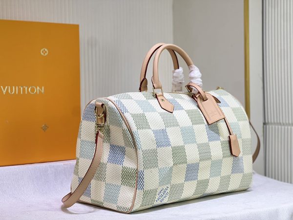 ルイヴィトン スピーディバンドリエール 40 ダミエポップ レザー lv301328 ピスタチオ N品 スピーディ p9 バンドリエール 40 - 画像 (9)