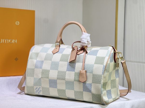 ルイヴィトン スピーディバンドリエール 40 ダミエポップ レザー lv301328 ピスタチオ N品 スピーディ p9 バンドリエール 40 - 画像 (8)