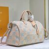 ルイヴィトン スピーディバンドリエール 40 ダミエポップ レザー lv301329 ピーチ N品 スピーディ p9 バンドリエール 40 - 画像 (9)